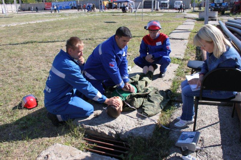 Команда МУП "РГРЭС" заняла 3 место в конкурсе «Лучший по профессии» в номинации «Электромонтер»