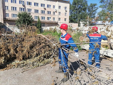 МУП "РГРЭС" присоединилось к генеральной уборке города