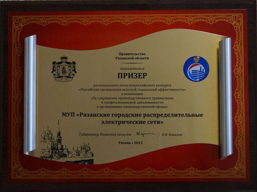 Конкурс «Российская организация высокой социальной эффективности»